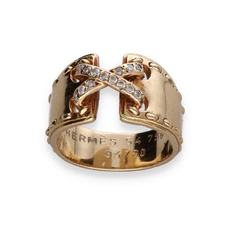 bague hermes or jaune|bagues en or hermes.